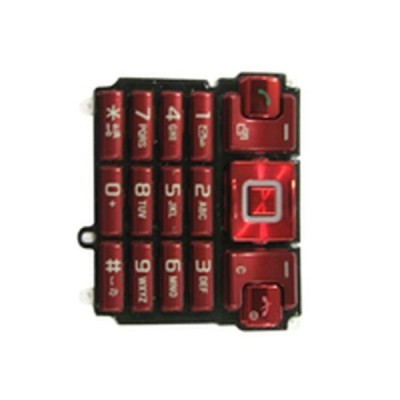Keypad For Sony Ericsson T700 Red - Maxbhi Com