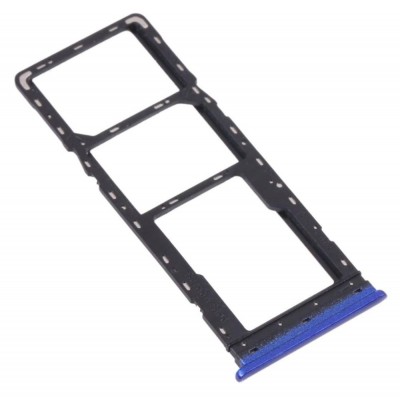 Sim Card Holder Tray For Tecno Camon 12 Pro Blue - Maxbhi Com