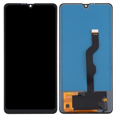Lcd With Touch Screen For Huawei Mate 20 X 5g Black By - Maxbhi Com