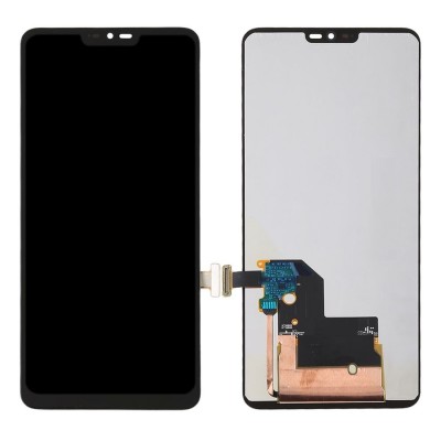 Lcd With Touch Screen For Lg Q9 Blue By - Maxbhi Com