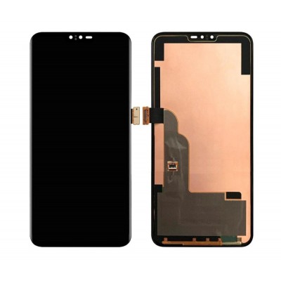 Display for Lg V50 Thinq 5g Black (Combo Folder) by Maxbhi.com