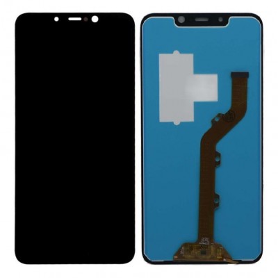 Lcd With Touch Screen For Tecno Spark 3 Pro Black By - Maxbhi Com