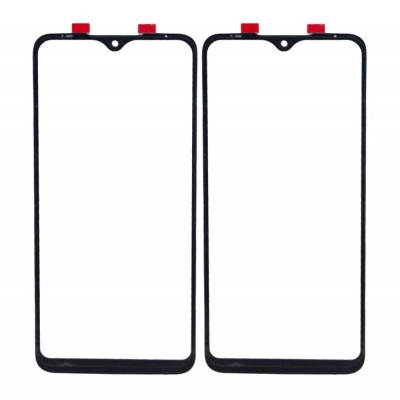 Replacement Front Glass For Motorola One Macro Black By - Maxbhi Com