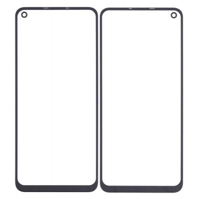 Replacement Front Glass For Infinix S5 Black By - Maxbhi Com