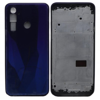 Full Body Housing For Realme Q Blue - Maxbhi Com