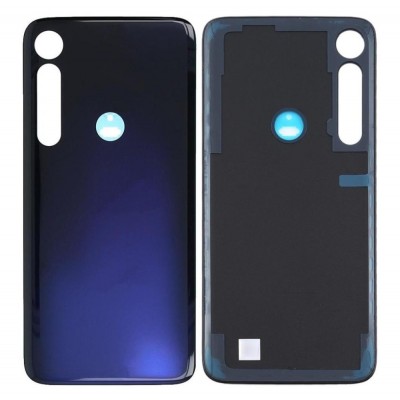 Back Panel Cover For Motorola Moto G8 Plus Blue - Maxbhi Com