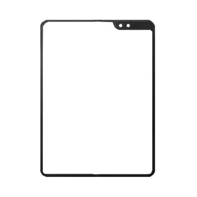 Replacement Front Glass For Samsung Galaxy Fold 5g Silver By - Maxbhi Com