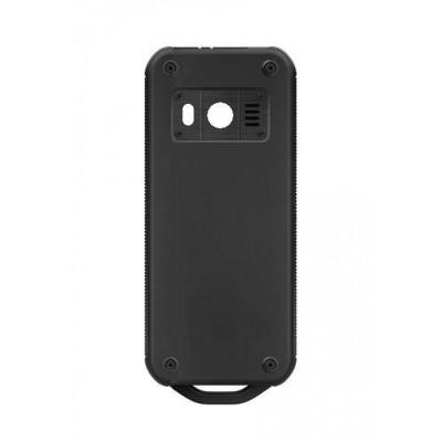 Back Panel Cover For Nokia 800 Tough Black - Maxbhi Com