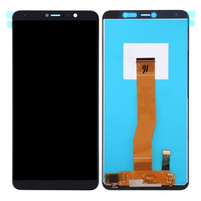 Lcd With Touch Screen For Wiko Y80 Blue By - Maxbhi Com