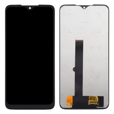 LCD with Touch Screen for Motorola Moto G8 Play Black