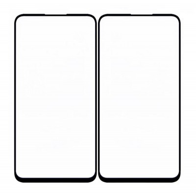 Replacement Front Glass For Honor 9x White By - Maxbhi Com