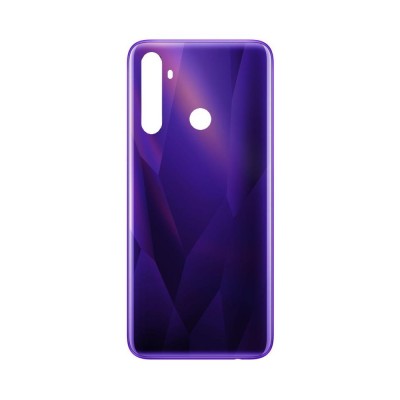 Back Panel Cover For Realme 5s Black - Maxbhi Com