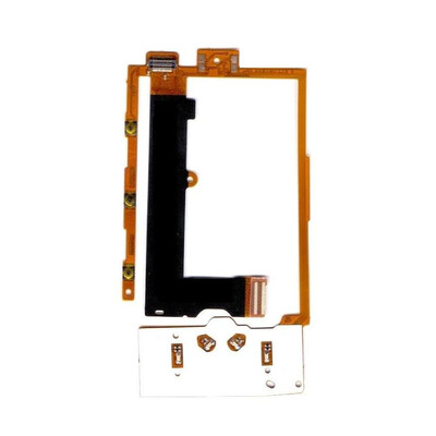 Lcd Connector For Nokia X300 X3 Keypad With Keyboard Flex Cable Membrane - Maxbhi Com