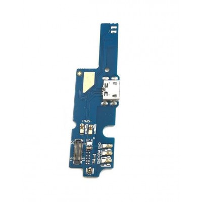 Charging Connector Flex Pcb Board For Micromax Canvas Juice 4g Q461 By - Maxbhi Com