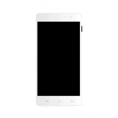 Lcd With Touch Screen For Lava X50 Plus White By - Maxbhi Com