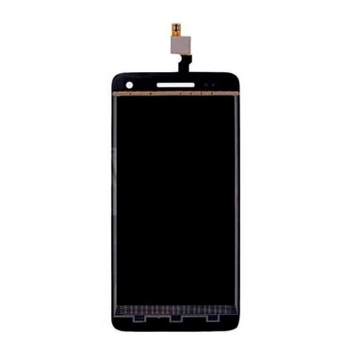 Display for Micromax A120 Canvas 2 Colors Yellow (Combo Folder) by Maxbhi.com