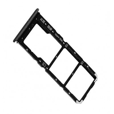 Sim Card Holder Tray For Vivo Y91 Mediatek Black - Maxbhi Com