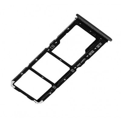 Sim Card Holder Tray For Vivo Y91 Mediatek Black - Maxbhi Com