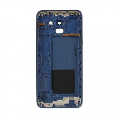 Back Panel Cover For Samsung Galaxy J6 Blue - Maxbhi Com