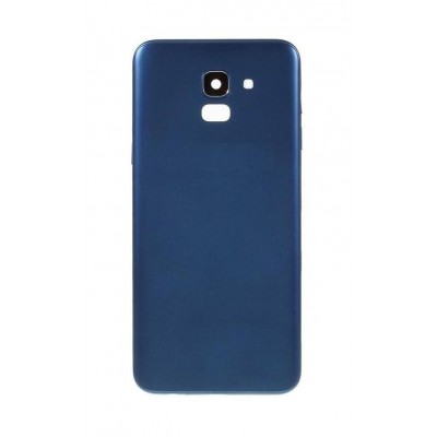 Back Panel Cover For Samsung Galaxy J6 Blue - Maxbhi Com