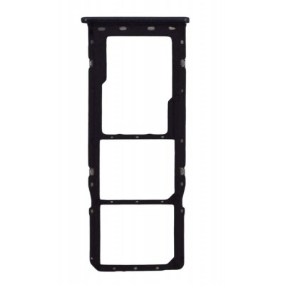 Sim Card Holder Tray For Samsung Galaxy A60 Black - Maxbhi Com