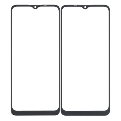 Replacement Front Glass For Alcatel 3x 2019 Black By - Maxbhi Com