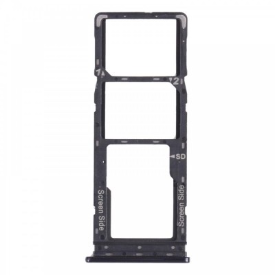 Sim Card Holder Tray For Tecno Camon 12 Air Black - Maxbhi Com