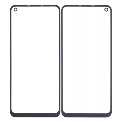 Replacement Front Glass For Infinix S5 Lite Black By - Maxbhi Com