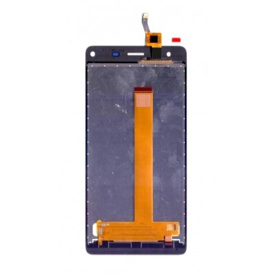 Lcd With Touch Screen For Intex Aqua Power Iv Black By - Maxbhi Com