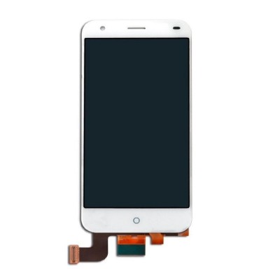 Lcd With Touch Screen For Lyf Water 2 Silver By - Maxbhi Com