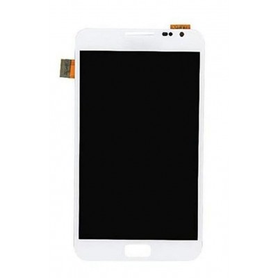 Lcd With Touch Screen For Samsung Galaxy Note N7000 White By - Maxbhi Com