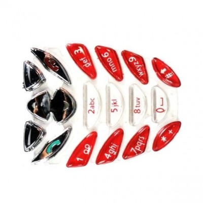 Keypad For Nokia 8310 Latin Red - Maxbhi Com