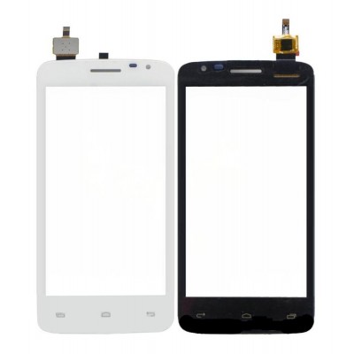 Touch Screen Digitizer For Micromax A77 Canvas Juice White By - Maxbhi Com