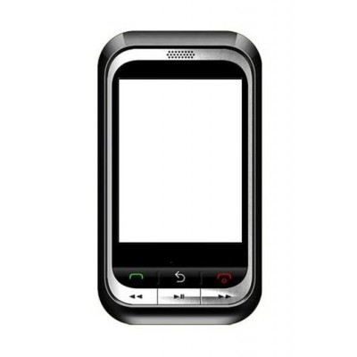 Touch Screen Digitizer For Spice M5460 Flo White By - Maxbhi.com