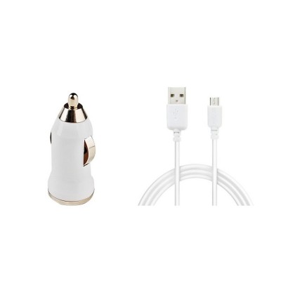Car Charger for HTC Desire 620 dual sim with USB Cable