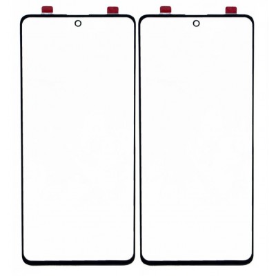 Replacement Front Glass For Samsung Galaxy S10 Lite Black By - Maxbhi Com