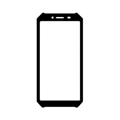 Replacement Front Glass For Blu Tank Xtreme White By - Maxbhi Com