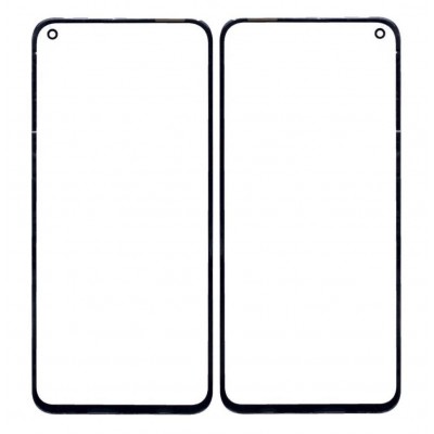 Replacement Front Glass For Huawei Nova 7i White By - Maxbhi Com