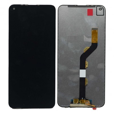 LCD with Touch Screen for Tecno Camon 15 Black