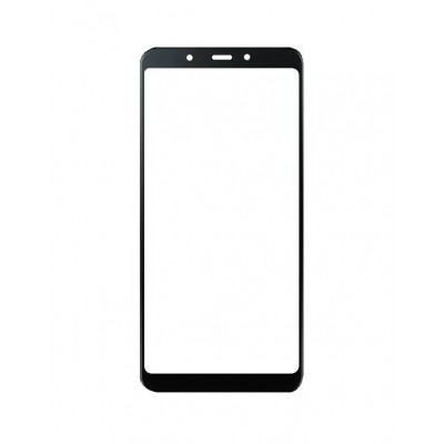 Replacement Front Glass For Sharp Aquos V Black By - Maxbhi Com