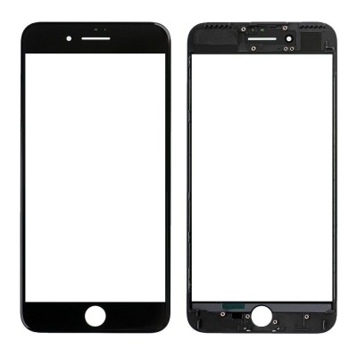 Replacement Front Glass For Apple Iphone 7 Plus Grey By - Maxbhi Com