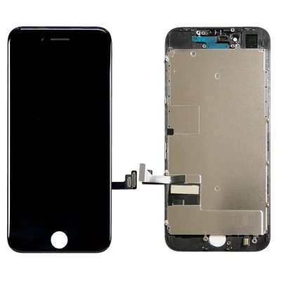 Lcd With Touch Screen For Apple Iphone Se 2020 Black By - Maxbhi Com