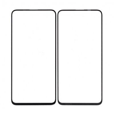 Replacement Front Glass For Huawei Nova 5t Black By - Maxbhi Com