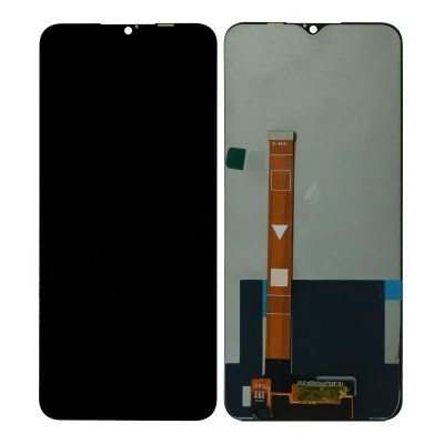 Lcd With Touch Screen For Realme C3 3 Cameras Red By - Maxbhi Com