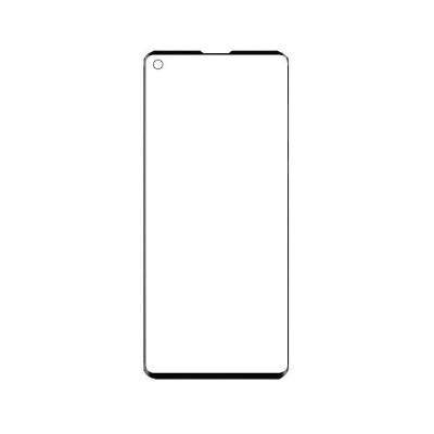 Replacement Front Glass For Motorola Edge Plus Black By - Maxbhi Com
