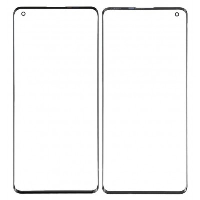 Replacement Front Glass For Oppo Find X2 Pro White By - Maxbhi Com