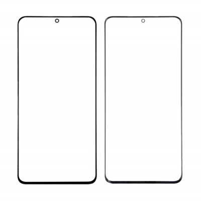 Replacement Front Glass For Samsung Galaxy S20 Plus Black By - Maxbhi Com