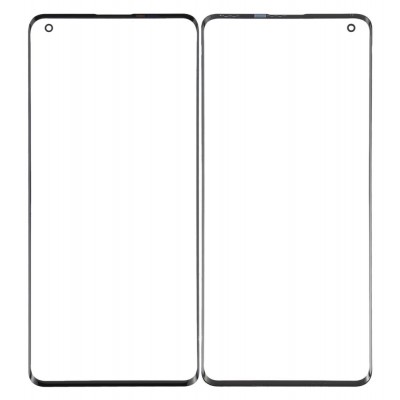 Replacement Front Glass For Oppo Find X2 Blue By - Maxbhi Com