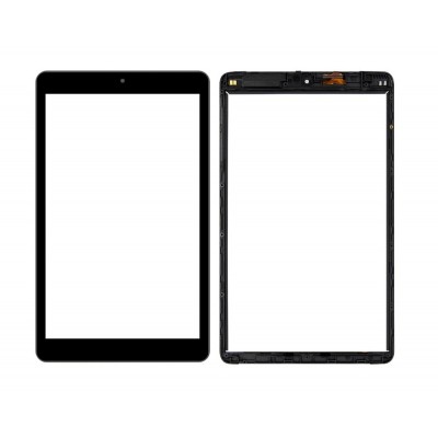 Touch Screen Digitizer For Alcatel 3t 8 Black By - Maxbhi Com