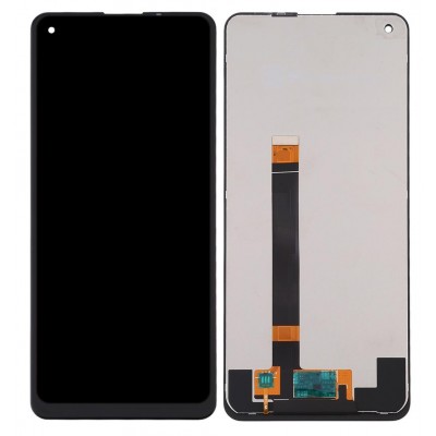 Lcd With Touch Screen For Lg K51s Red By - Maxbhi Com